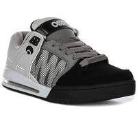 OSIRIS Pixel Tecnico Stile Skate Rafforzato Uomo Sportivo Nero Rosso UK 4 - 12