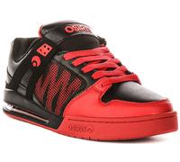 Osiris Pixel Tecnico Rinforzo con Lacci da Uomo Trainer IN Nero Rosso EU 39-46