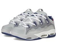 Osiris Scarpe da skate da uomo D3 2001, Grigio/Navy/Bianco, 42 EU