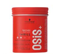 Osis+ Thrill Elastic Fiber Gum 100 Ml Schwarzkopf OSiS Thrill Elastic Fiber Gum 100 ml, formulato per esaltare tutte le texture dei capelli, OSiS Thrill è una gomma elastica a tenuta media che crea un
