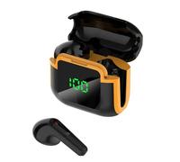 osiuujkw Cuffie wireless con display LED del livello della batteria e volume regolabile per un divertimento musicale senza fine. Non stancanti da indossare a