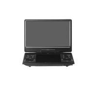 osiuujkw Lettore DVD TV con installazione di app e per cuffie, supporta unità flash USB e riproduzione di dischi Lettore DVD ABS per TV, 11.6 pollici