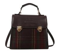 osiuujkw Mini borsa da donna con zaino da città, squisita, alla moda e versatile, di grande capacità, è una borsa scuola diversa, rosso