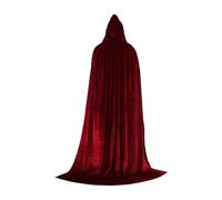 osiuujkw Parrucca per bambini di Halloween Mantello da mago Vestito Accogliente ed elegante Giochi di vestire e feste emozionanti Riunioni a tema Diavolo Vampiro Costume Prop Accessorio fotografico