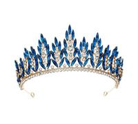 osiuujkw Splendidi cerchietti a con strass vintage, accessorio da sposa con clip per donne, ragazze e damigelle, ideali come regalo o accessorio per le spose o per