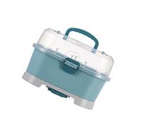 osiuujkw Stendino per biberon in PP inodore, Ampio Spazio per un'asciugatura Rapida, Scatola Leggera, Vassoio di drenaggio, Dispositivo con Fibbia, Blu