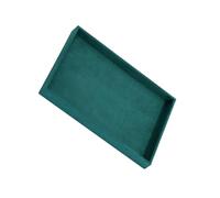 osiuujkw Vassoi per gioielli Ingredienti sicuri Mestiere squisito Ampio spazio espositivo Vassoi per gioielli impilabili Vassoio per esposizione di gioielli, Verde