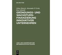Oskar Betsch Alexand Gründungs- und Wachstumsfinanzierung in (Copertina rigida)