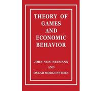 Oskar Morgenstern John Von N Theory of Games and Economic Be (Copertina rigida)