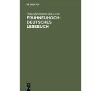 Oskar Reichmann Frühneuhochdeutsches Lesebuch (Copertina rigida)