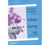 Oskar Rieding: Concertino In G Op.24 (Violin/Piano) [Lingua inglese]