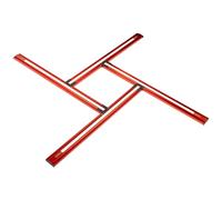 O'SKOOL Adjustable Square Router Template Guide - 23.6"x23.6" Variable Router Jig for Precision Juice Groove Router Jig Cuts in Cutting Boards and Serving Trays