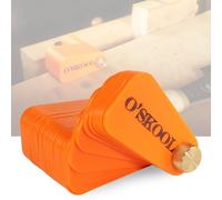 O'SKOOL Il set di distanziatori per morsa da banco include spessori per prevenire scaffalature, nonché una maschera distanziatrice per morse per la lavorazione del legno