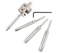 O'skool - Set di 6 pezzi per penna senza affilatura, con fusto per penna, kit tubi, progetti