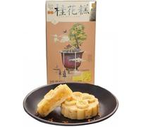 Osmanthus Jelly Pastry, Famosa Torta Morbida Cinese/Biscotti, 5 Pezzi/6.7 oz./190g, 3 Sapori Opzionali, 桂花糕 (Originale)