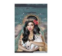 OSMNNIZ Poster autoadesivo della cantante Amy Winehouse 35, 60 x 90 cm