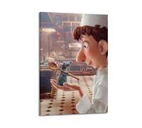 OSMNNIZ Poster del film Ratatouille, 2 poster decorativi da parete su tela, stampa moderna per camera da letto, 20 x 30 cm