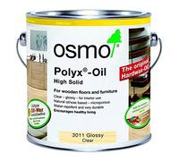 Osmo 3011 Polyx - Olio di cera dura trasparente, 2,5 litri
