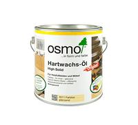 Osmo 3011D, secchio in olio Polyx di cera dura da 2,5 litri trasparente lucida (etichetta in tedesco)