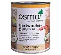 Osmo 3032D - Olio Polyx di cera dura da 2,5 litri, colore satinato trasparente