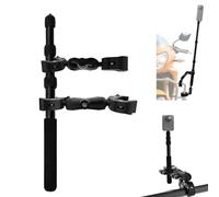 OSMO 360 Moto Fotocamera Montaggio Kit per 43" Invisibile Selfie Bastone compatibile con Insta360 X5-X Resistente Moto Manubrio Morsetto compatibile con GoPro 13-3 Bicicletta, ATV, UTV Vlogging
