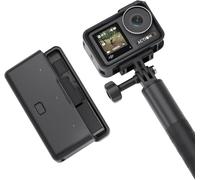 Osmo Action 3 Combo Adventure - Action camera 4K HDR, Impermeabile, 10-bit color, HorizonSteady, Resistente al Freddo, Custodia per Batterie, Manico telescopico, Videocamera per Vlog e YouTube