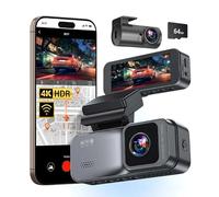 Osmo - Mivo Dashcam Pro Original - Modello 2026 Nuovo E Migliorato, Wifi 5,8 Ghz, Gps, Scheda Da 64 Gb Gratuita, Dash Cam Con Monitor Di Parcheggio, Obiettivo Grandangolare Da 170°