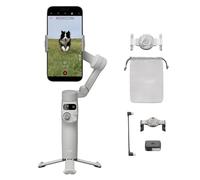 Osmo Mobile 7 Advanced Tracking Combo, stabilizzatore gimbal per smartphone a 3 assi (iPhone/Android), treppiede incorporato, ultraleggero, tracciamento nativo, editing con un solo tocco, batteria 10h