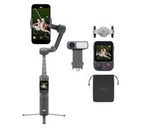 Osmo Mobile 8P stabilizzatore per iPhone e Android, modulo di tracciamento, telecomando, tracciamento nativo, manico telescopico e treppiede integrati, batteria da 10 h, stabilizzazione su tre assi