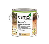 Osmo - Olio per legno teak, incolore, 007, 2,5 litri