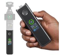 Osmo Pocket 3 Battery Handle, 20 W, impugnatura di ricarica rapida, accessori compatibili con DJI Pocket 3/Xtra Muse con display LCD a colori, velocità di ricarica e temperatura della batteria