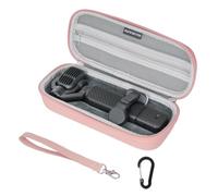 Osmo Pocket 4P Custodia, custodia portatile per DJI Osmo Pocket 4P Travel Storage Carry Bag Impermeabile PU Hard Shell Copertura protettiva Accessori Action Camera, rosa, Custodia portatile per DJI