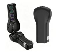 Osmo Pocket 4P - Custodia protettiva per DJI Osmo Pocket 4P, copertura completa per il giunto cardanico e copriobiettivo per il trasporto, custodia rigida con 2 scomparti per filtri integrati per DJI