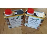 Osmo Top Oil 3058 Olio per Piano di Lavoro Cucina 0.5L x2 Latte