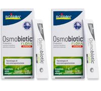 Osmobiotic Flora Junior - Probiotici per Bambini 12 Stick Orosolubili (Confezione da 2)