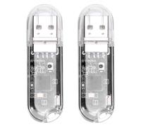 Osmond 2 Piezas de Minero USB BTC Miner Solo Lottery Miner 45-50KH/S Bitcoin Mini Miner Asic Mining para Oficina en Casa