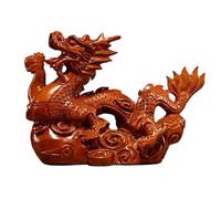 Osmond 2024 Statuetta del Drago di Legno dello Zodiaco Cinese Statua del Drago Cinese