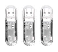 Osmond 3 Piezas de Minero USB BTC Miner 45-50KH/S, Minero de Lotería en Solitario, Miniminero de Bitcoin, Minería Asic para Oficina y Hogar