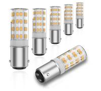 Osmond BA15D LED 120V Lampadina A LED con Base A Baionetta A Doppio Contatto da 120V, Sostituzione Equivalente A Lampada Alogena da 0 Watt JD T3/T4 per Macchina da Cucire LED Bulb C