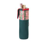 Osmond Borsa Portaoggetti per Carta da Regalo, Organizer per Carta da Regalo Il Letto per Riporre più Rotoli di Carta da Regalo, Verde