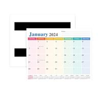 Osmond Calendario da Frigorifero per Frigorifero, Va da Gennaio 2024 A Giugno 2025, 18 Calendari Mensili Come Mostrato