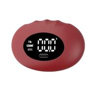 Osmond Comprobador de Fuerza de Agarre, Entrenador de Fuerza de Agarre Digital, Fortalecedor de Agarre de Mano de Hasta 396 Libras para Entrenamiento de Agarre de Dedos A