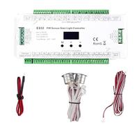 Osmond Controller Della Luce Della Scala del Sensore PIR da 32ch 2CH RGB PIXEL SPI LED Strip Dimmer 5V-24V Controller di Luce Interno Delle Scale Interno