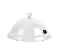 Osmond Coperchio per Affumicatura per Cucina Molecolare Coperchio A Cupola per Uso Alimentare per Affumicatore Accessorio per Infusore per Affumicatura Copertura per Bistecca per Torte D