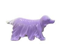 Osmond Decorazione per la Casa Halloween Ghost Dog Statue Resin Ornament Ghosts Walking Dog Figurine Festival Party