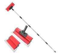 Osmond di Pale di Scrematura A Secco Set da 10 "e 16" Pale In Acciaio Inossidabile + 34-81,6" Estendibile per Levigare il Coltello da Muro A Secco