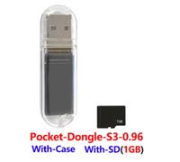 Osmond ESP32-S3 Scheda di Sviluppo Pocket-Dongle-S3 N16R8 Display da 0,96 Pollici con Supporto SD LCD da 0,96 Pollici