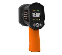 Osmond Estroboscopio Digital de Mano de 60 A 99999 FPM, Tacómetro con Luz Estroboscópica sin Contacto, Alta Precisión, 0,001% de Flash LED, Color Naranja