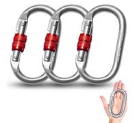 Osmond Ganci di Carabiner Bloccanti Ganci di Carabinatore di Carabinatore per Arrampicarsi con la Disgusto