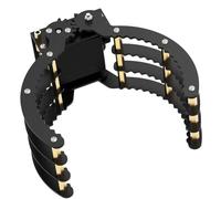 Osmond Garra Robótica con Borde Ondulado de Metal Completo, Pinza de Mano Robótica, Pinza de Mano, Brazo Robótico de Alto Par, Reemplazo de Garra